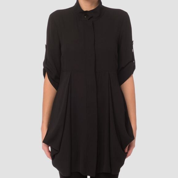 Joseph Ribkoff Blouse Style 181263 Black Size 16 - Picture 1 of 7